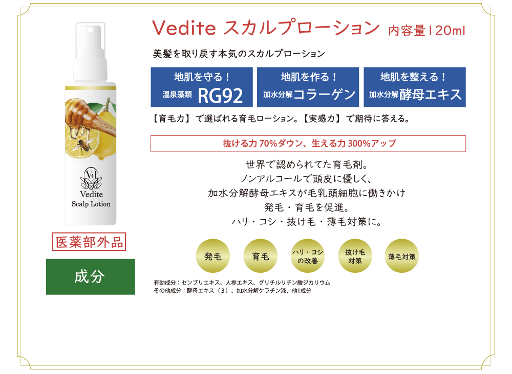 Vedite イマもミライも美しく